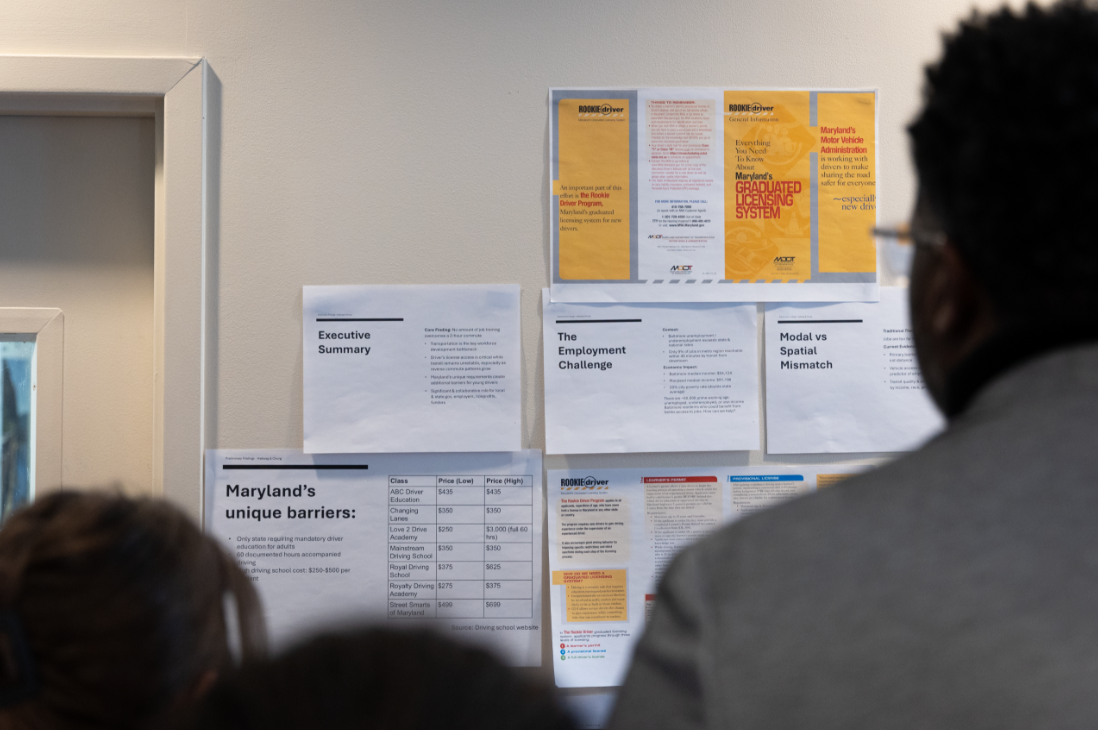 Large Sticky Notes on the wall at a workshop