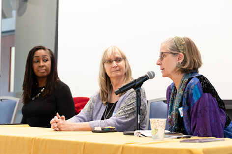 Panelists speak at the 2026 Aging Summit.