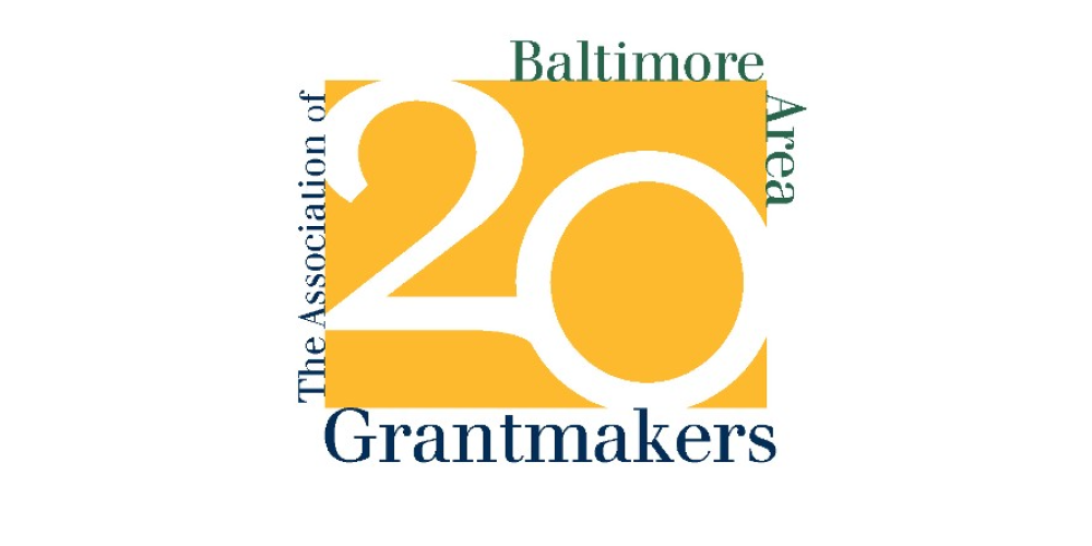 20th Anniversary Logo for the Association of Baltimore Area Grantmakers