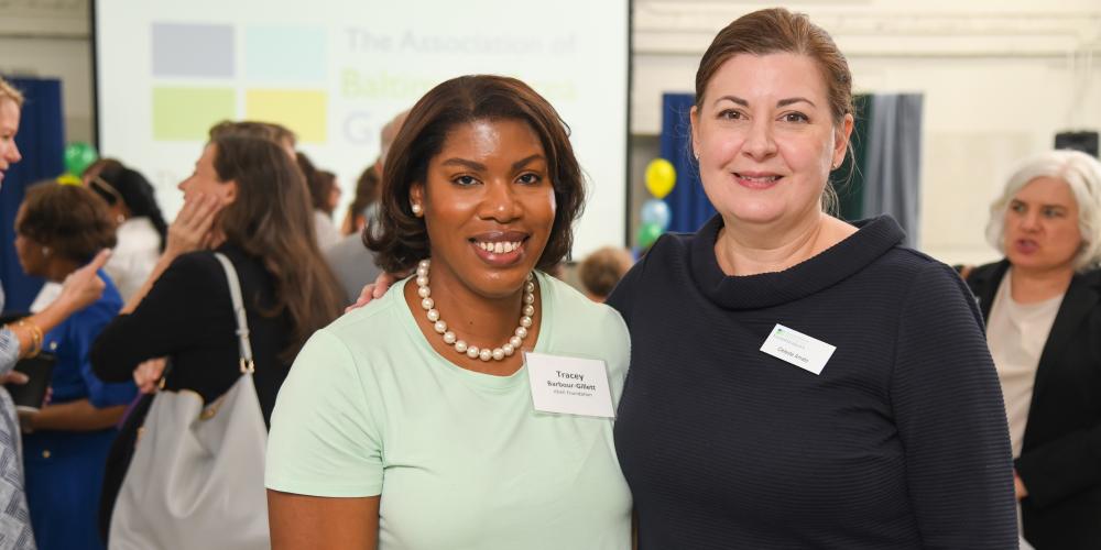 Tracey Barbour-Gillett and Celeste Amato